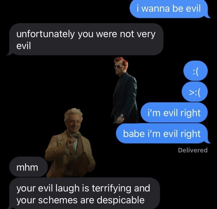 drasjdhshsj's tweet image. #canon
i love the good omens pinterest community