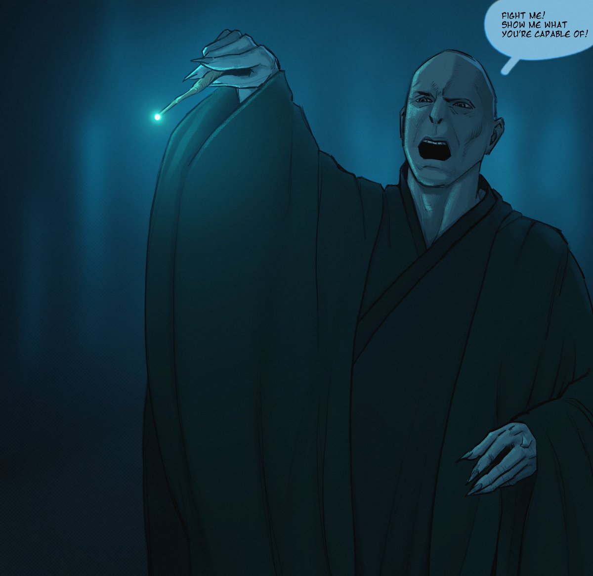 Wyvern_Whiskey's tweet image. Don't look for logic here. I just really liked the balaclava-wizard hat reference, so... here we are...

#CaptainPrice #Voldemort #Crossover #CallOfDuty