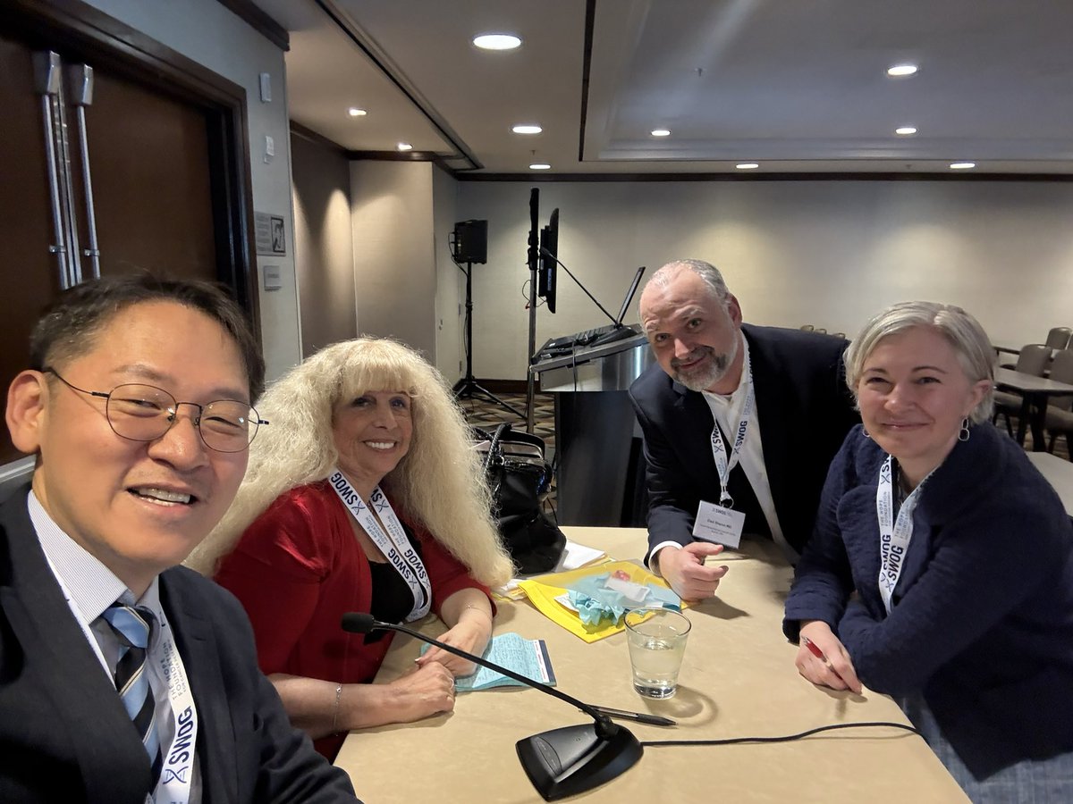 youngkwangchae's tweet photo. Brainstorming novel ideas 💡 refining research proposals ✍️ and advancing ongoing trials at @SWOG 🔬
This is exactly why I come to #SWOG 🙌
Nothing beats the energy, collaboration, and momentum of in-person meetings compared to virtual ones 🚀
@Dr_R_Kurzrock @EladSharonMD @Carolynmoloney @luisasolissoto2 @SupportingSWOG