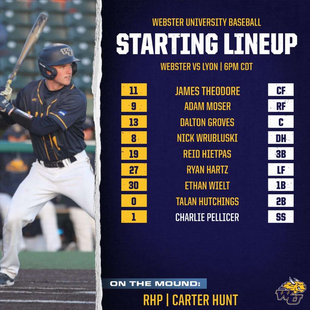 Webster Baseball tweet media