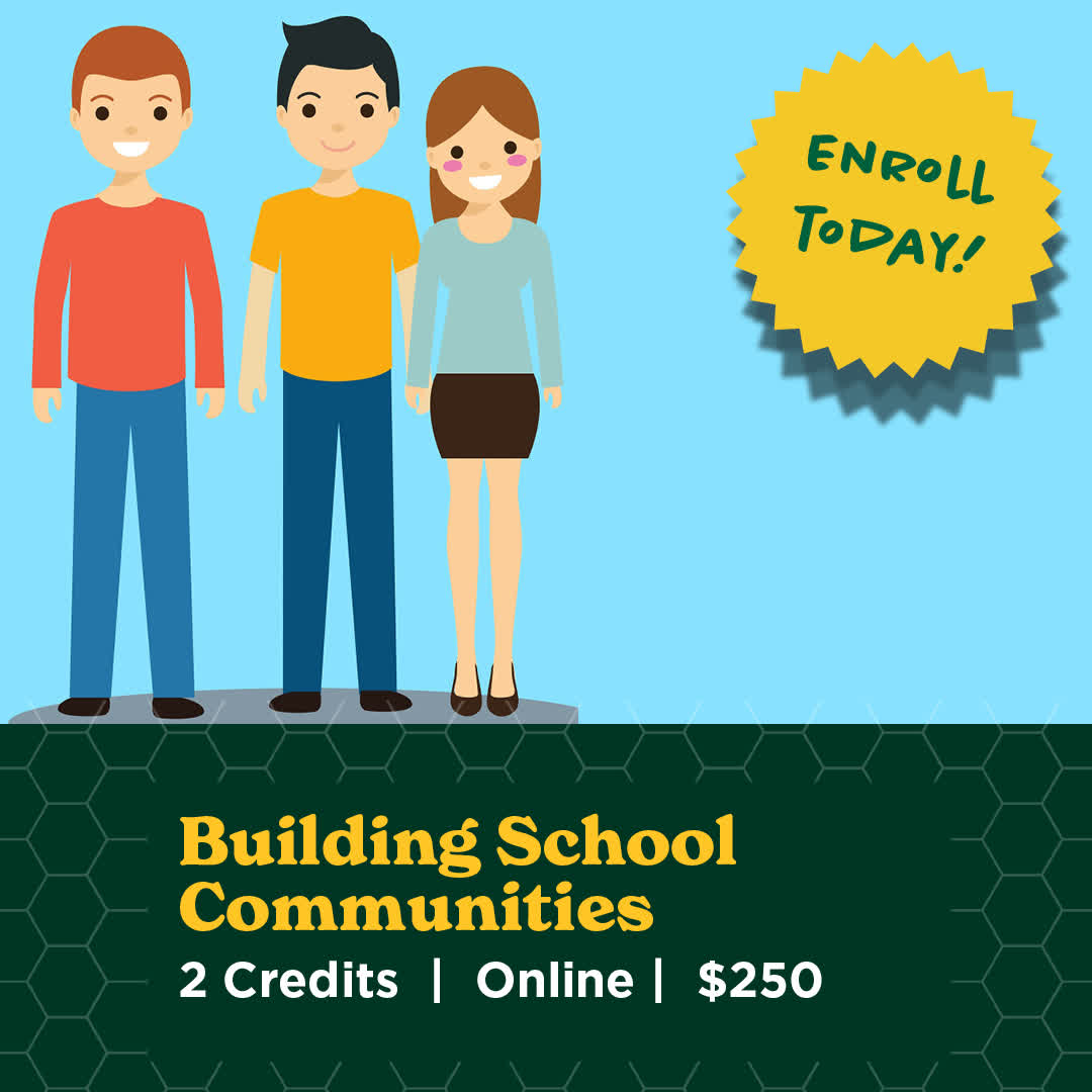 ndsuotl's tweet image. Who couldn't use a bit more joy, positive energy, and strong bonds in their teaching? Look at these inspiring courses.

Building School Communities - Starts 5/19
Play Book Study - 5/25
Positive Mindset Habits Book Study - 5/26
The Joy Lab K-12 - 6/9

#K12 #K12ProfDev