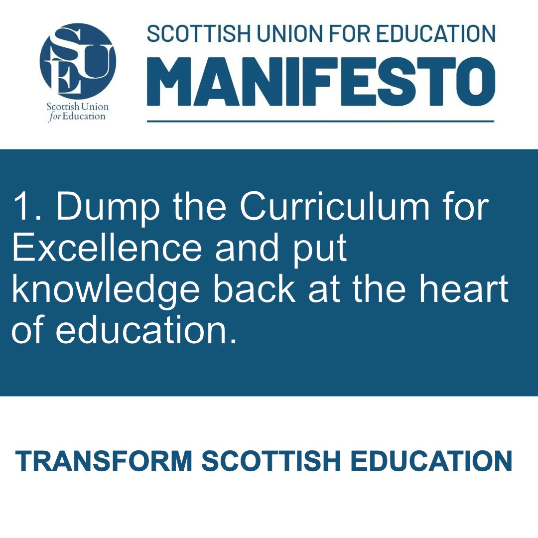 Scottish Union for Education (SUE) tweet media
