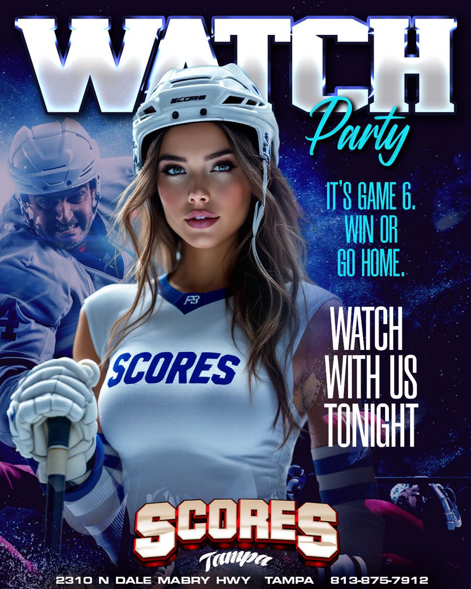 ScoresTampabay's tweet image. GO BOLTS!!! WATCH PARTY!! ⚡️
🍻Happy Hour runs til 10pm nightly🍻
#tampa #tampabay #GoBolts