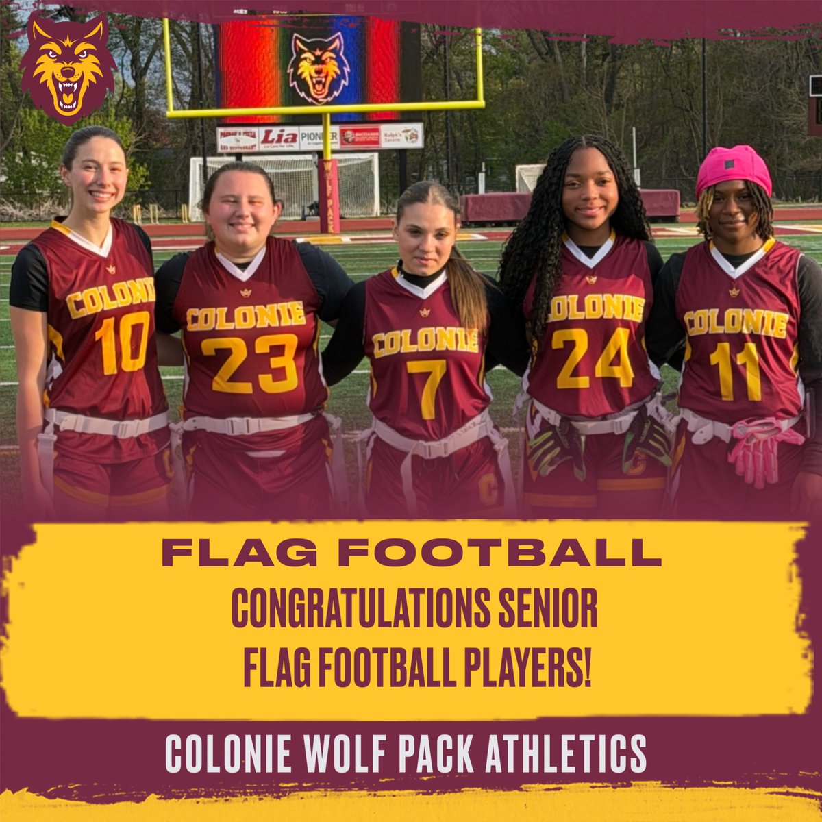 ColoniePack's tweet photo. Senior Game vs. Schenectady 
6:30pm at Colonie HS https://t.co/ZPQMz8OZOL