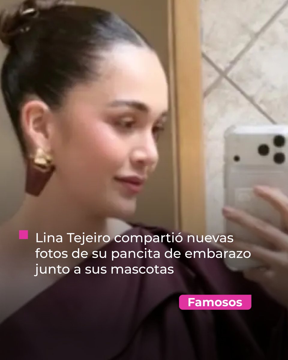 CaracolTV's tweet image. ¡Amor en su máxima expresión! 🥰 tinyurl.com/yc3yzd6s 

Tras confirmar su embarazo, la actriz compartió las primeras imágenes de su proceso y cómo sus peluditos no se le despegan ni un segundo. ¡Ellos también saben que viene alguien especial! 🍼🐶 #LinaTejeiro #Famosos