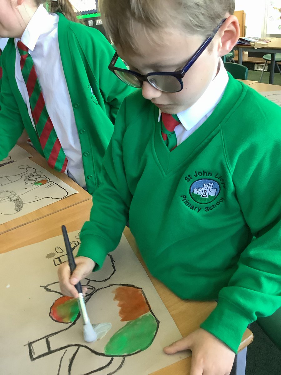 SJLCARDIFF's tweet image. Year 3/4 Gelert are working on their colour blending skills inspired by Cezanne’s Still Life series for their Cooks and Critics topic work #Creative #ArtHistory #ExpressiveArtsSJL @SJLCARDIFF