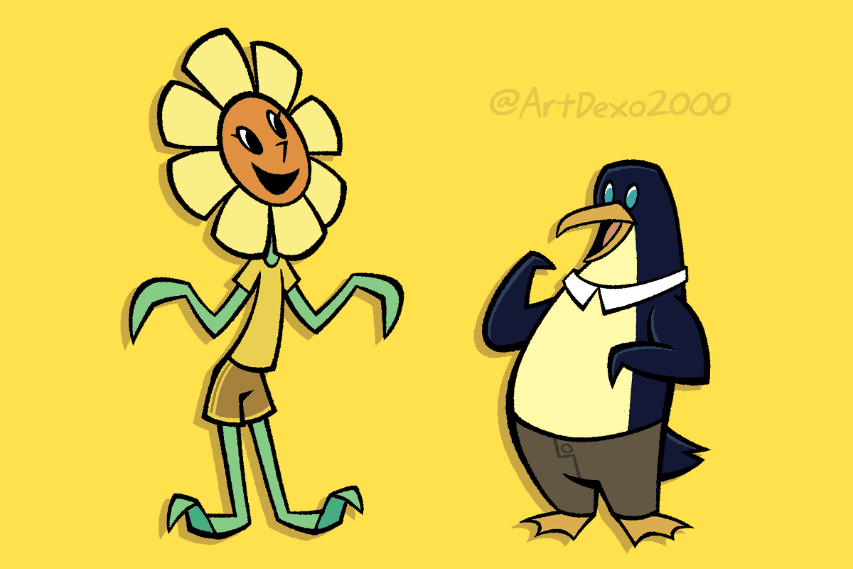 Daisy and Henry, from Nick Jr.'s Oswald :)