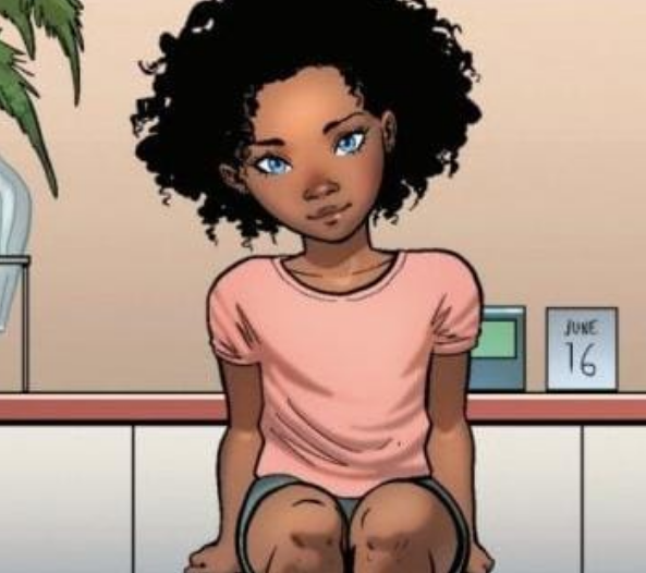 SiteJamesons's tweet photo. Na próxima quarta-feira a Marvel vai publicar o quadrinho "Tempestade: A Mutante Mais Poderosa da Terra #4", que nos apresentará a Furaha, a filha da Ororo Munroe.

Ainda não sabemos sob quais circunstâncias essa criança virá ao mundo, se será 100% canônica, se será uma personagem regular na vida da Tempestade daqui por diante ou mesmo quem é o pai. Tudo isso esperamos que seja respondido na quarta.

Segue a página e fica de olho que semana que vem trago as respostas assim que o quadrinho for publicado.