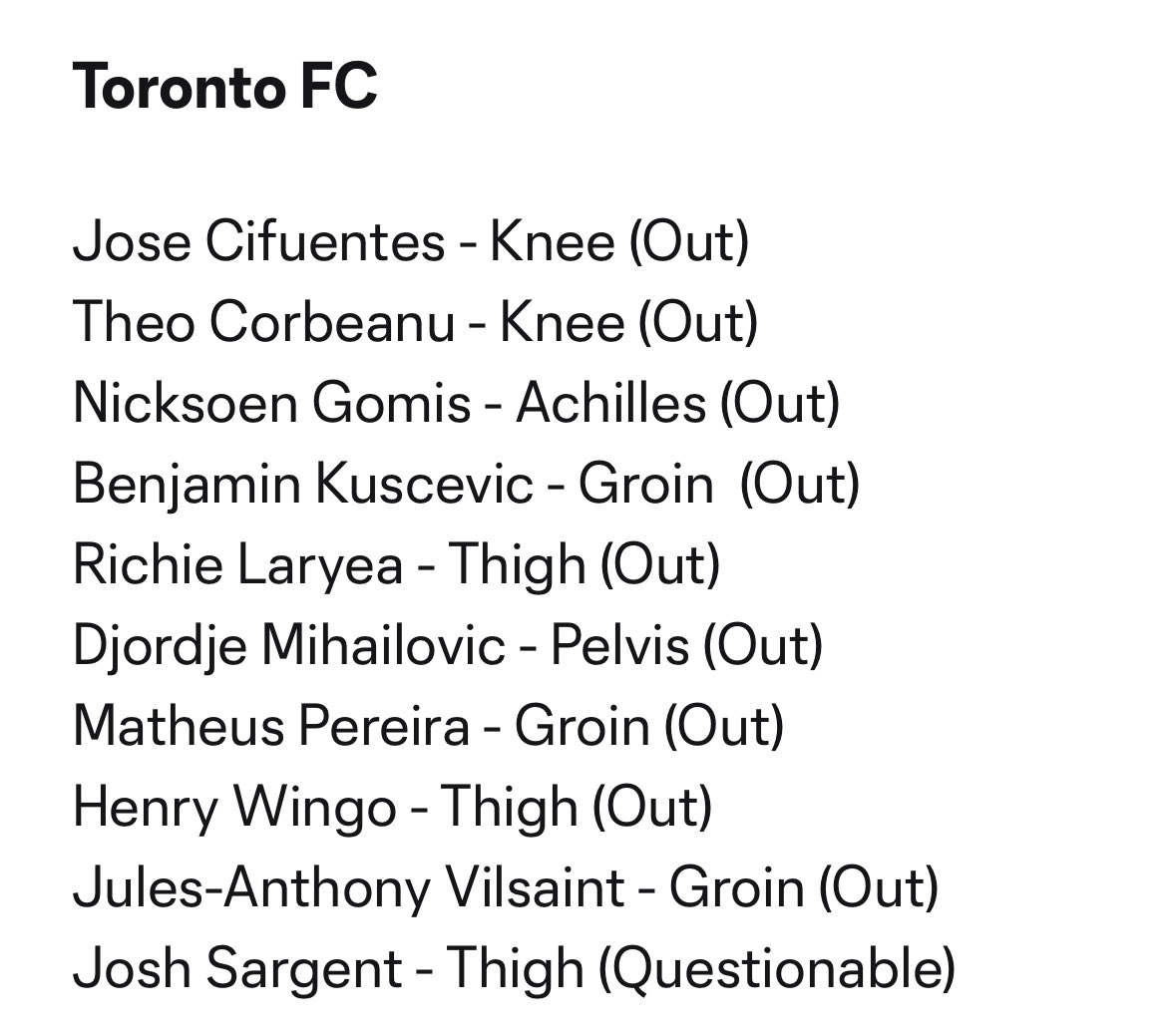 Touchline TFC tweet media