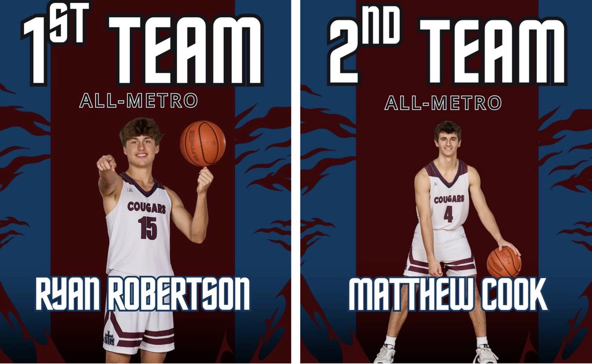 raginhoops's tweet photo. Congratulations Ragin Hoops members and STM basketball players, Ryan and Matthew for being named to the All-Metro team. https://t.co/VKIcLDEDSg