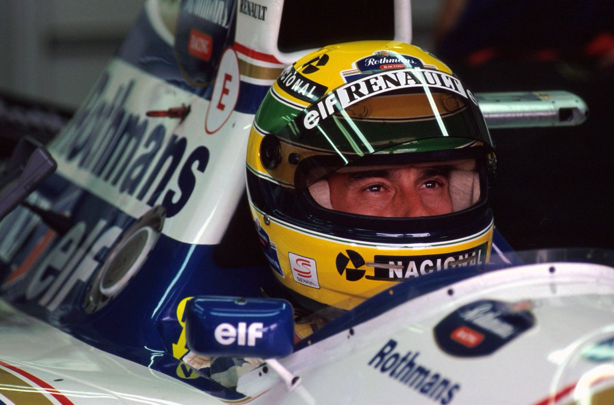 Ayrton Senna, Williams FW16 - Renault RS6 3.5 V10. GP San Marino 1994. 

📸: Sutton Images/Getty Images.

#F1