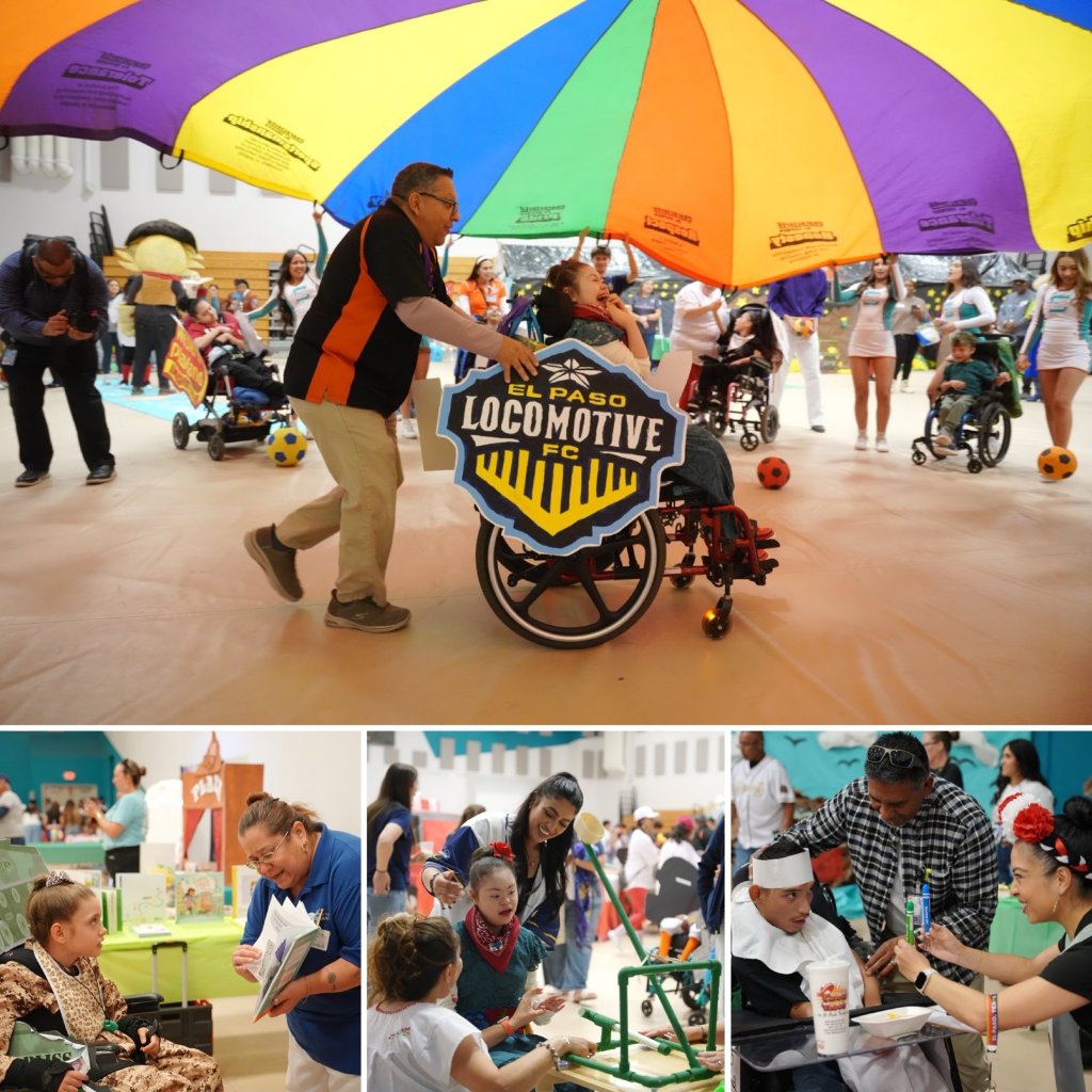SocorroISD's tweet image. #TeamSISD hosted a Celebration Day at Pebble Hills High School, recognizing students across the district in the Individualized Learning Classrooms (ILC) program. Centered around the theme “It’s a Beautiful Day in Our Neighborhood: A Celebration of El Paso,” students took part in