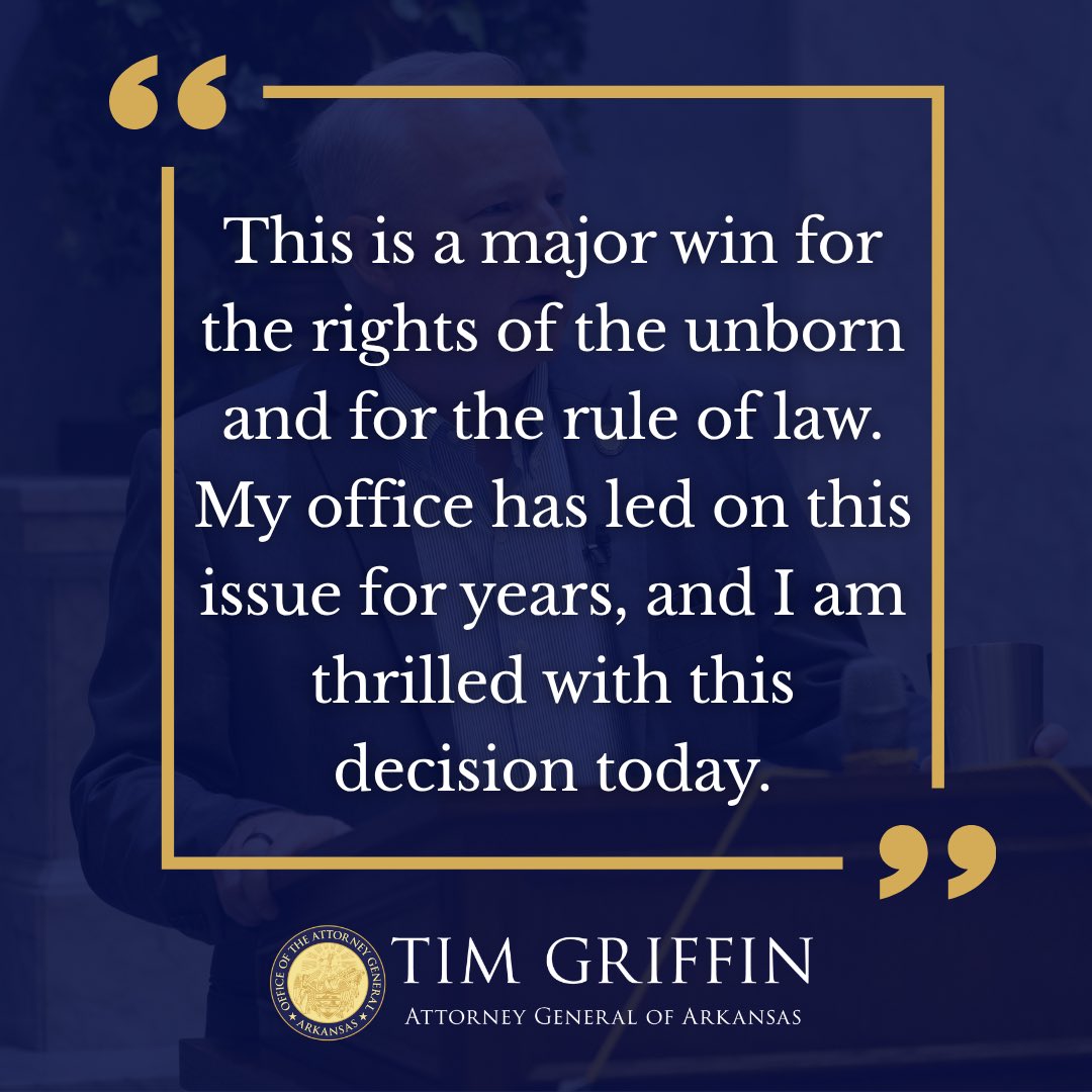 Attorney General Tim Griffin tweet media
