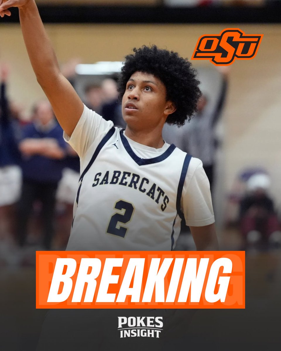 OKSTMart's tweet photo. 🚨 BREAKING: Oklahoma State land commitment of Southmoore PG Tyson Pogi.

The 2027 point guard is rated as the No. 2 player in Oklahoma.

#OkState begins next years class with a bang. 🔥 https://t.co/hgcYnKfp7U