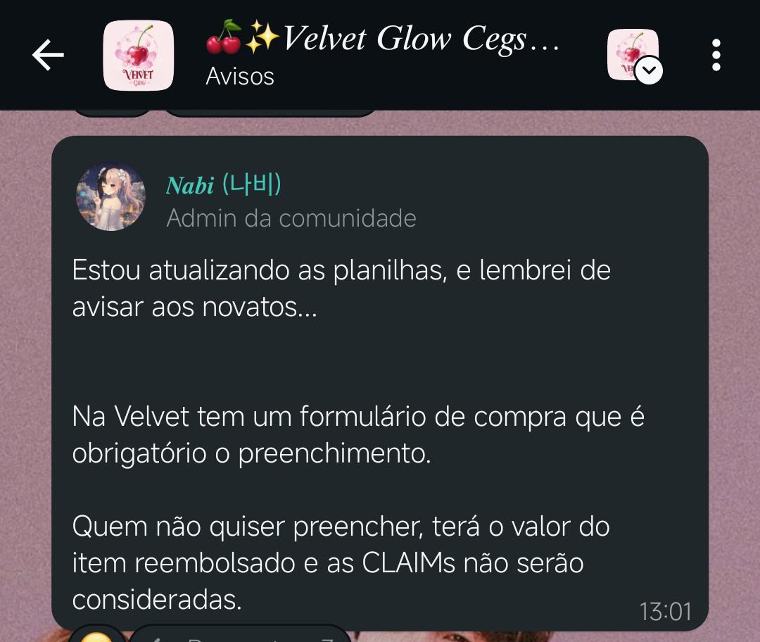 🍒𝑉𝑒𝑙𝑣𝑒𝑡 𝐺𝑙𝑜𝑤🍒 tweet media