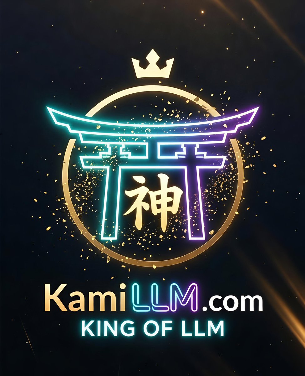 Usabrk65's tweet image. 🌟 KamiLLM.com For Sale!
"God of LLMs" (神 + LLM)
Premium .com domain ideal for:
LLM Tools &amp;amp; Platforms
Advanced AI Agents
Japanese-inspired AI projects
Make Offer or DM for details.
#AI #LLM #DomainForSale