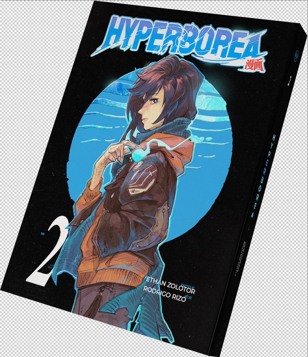 Studio_Zolo's tweet photo. Cover reveal! Volume 2 of Hyperborea is done. Now I can finally set a launch date in May. https://t.co/bee9t0JhpP