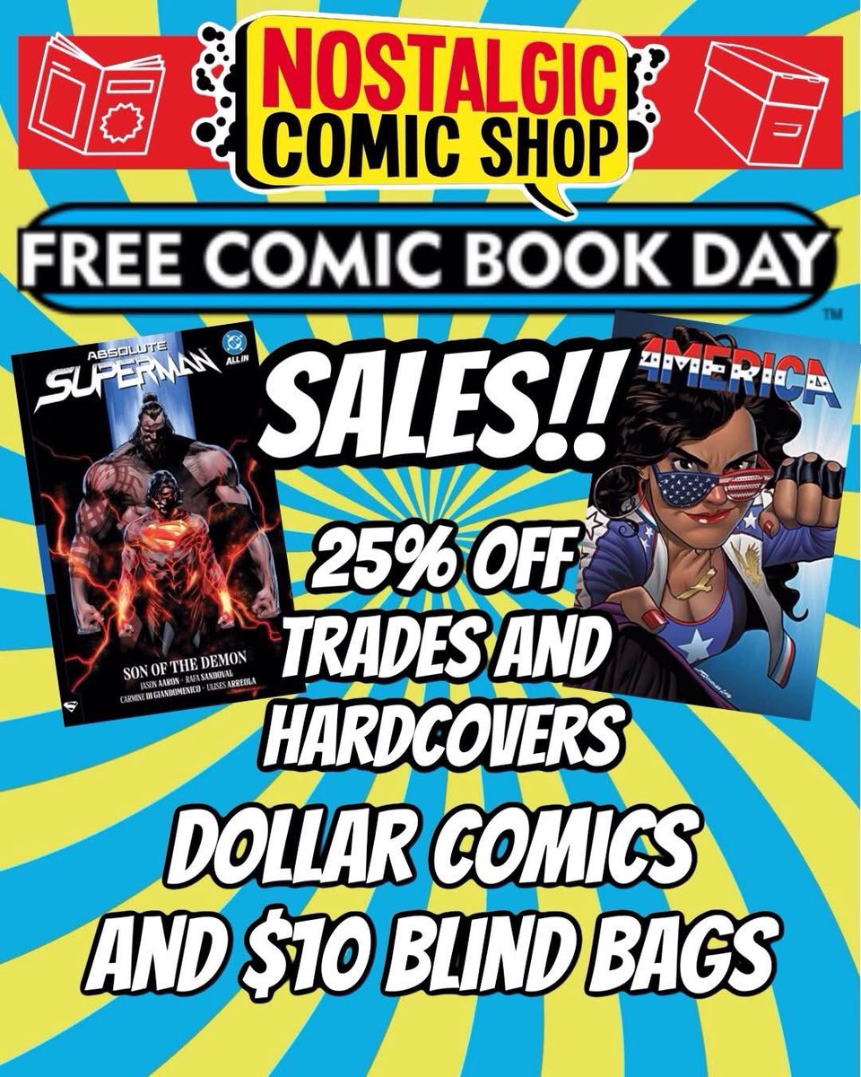 Nostalgic Comic Shop tweet media
