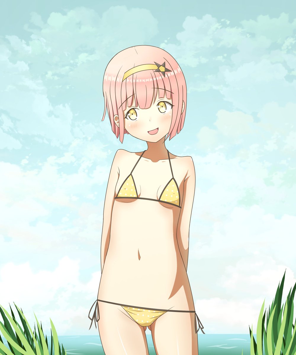 VoidOfBennett's tweet photo. Kasumi Beach Day 
#oc #animeart #イラスト #アニメ女子 https://t.co/wAGyIVIlw3