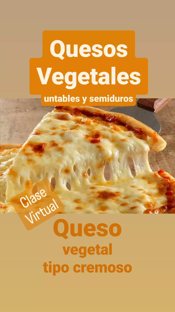 lalalaveganoyc's tweet image. 🧀🍕🥪
QUESOS 💯% VEGETALES
.
De papa, en dos versiones, tipo cheddar, provoleta, tipo parmesano, tipo cremoso, tipo mozzarella
.
⚠️ Si cursaste el Básico consultá por contenido EXCLUSIVO.
.
#Cocina #Vegan #Vegano #Veggie #CrueltyFree #DairyFree #aplv #pizza #PlantBasedFuture