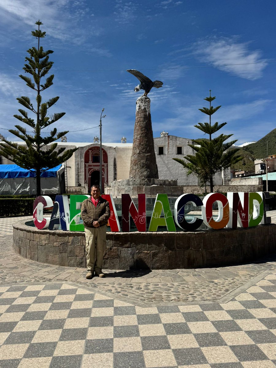 Desde Cabanaconde, el corazón de la Nación Cabana, en el cañon del Colca, envío en este 1ro. de Mayo un saludo a los millones de trabajadores y trabajadoras del Perú. Conmemoramos centenarias luchas que conquistaron derechos. La lucha continúa.