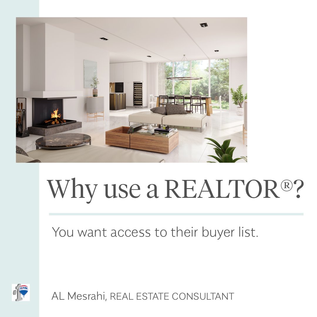 MesrahiSl's tweet image. One of the benefits of working with me is your access to all the buyers I have looking for a home just like yours! Contact me today to learn more about your current home value. #realtor #realestateexpert #realestateagent