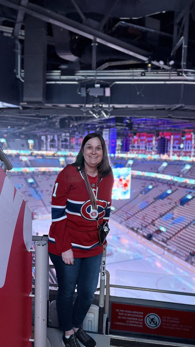 irvine_heather's tweet image. Game 6!!!!! Bell Centre is already buzzing CRAZY with excitement. ￼ I will make fans of my guys yet. Go Habs go! #bucketlist #nhlplayoff