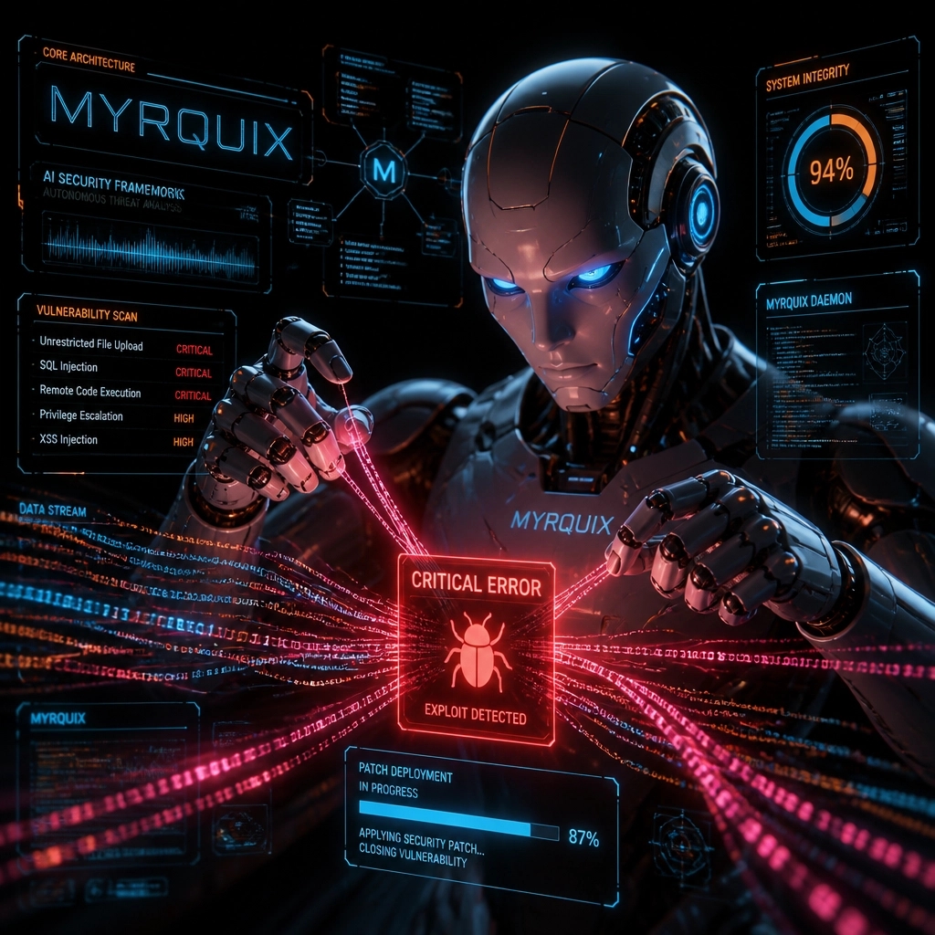 myrquix's tweet image. Detecting a security bug is only 10% of the battle. The other 90%? Autonomous fixing.

MYRQUIX integrates AI that audits and patches vulnerabilities in real-time.

Trust is built on security. Security on automation.

#CyberSecurity #AITrends #DevOps #TechInnovation