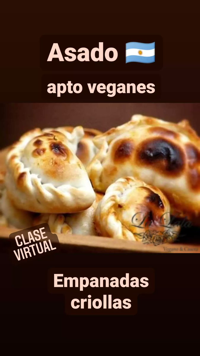 lalalaveganoyc's tweet image. 🥩🥟🍖
¿Asado? ¡Por supuesto!
.
ASADO 🇦🇷 APTO VEGANES
.
Empanadas criollas. Salame. Provoleta. Morcilla. Chorizo. Matambre a la pizza. Bizcochitos materos.
.
#cocina #vegan #veganfood #vegano #crueltyfree #dairyfree #aplv #sintacc #glutenfree #plantbased #healthy #asadovegan
