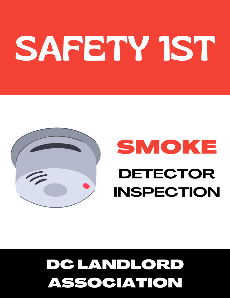 DCLandlord's tweet image. Safety should always come first for landlords and tenants. Learn how DC Landlords can protect their properties, reduce liability, and create safer rental environments with smart planning dclandlord.org/blog/safety-1st #DCLandlords #RentalSafety #PropertyManagement #LandlordTips