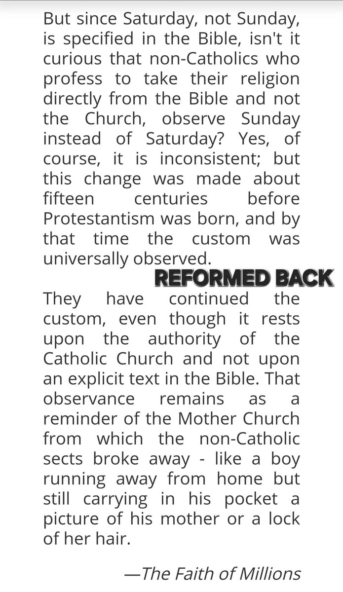 JESUS will destroy ALL sunday churches that exist on this entire planet

The apostate mother catholic

Her daughters that came from the reformation that never fully reformed to THE WORD OF GOD AND THE TRUTH OR CORRECT GOSPEL