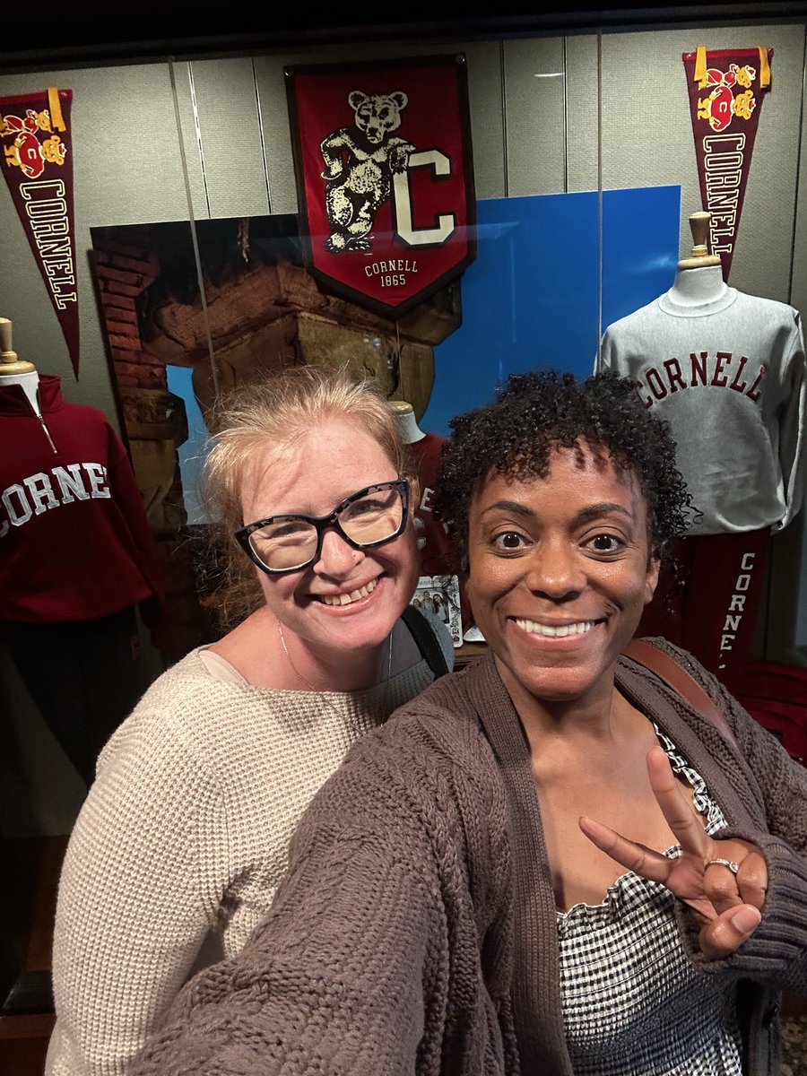 Grateful 🥲 to speak to students at Cornell University. Thanks to the Network of Enlightened Women chapter for hosting me! 💕