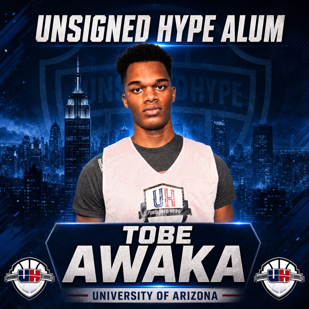 Coachjbarrett_'s tweet image. Good luck to Unsigned Hype Alum Tobe Awaka in the 2026 NBA Draft Combine!! #UnsignedHype