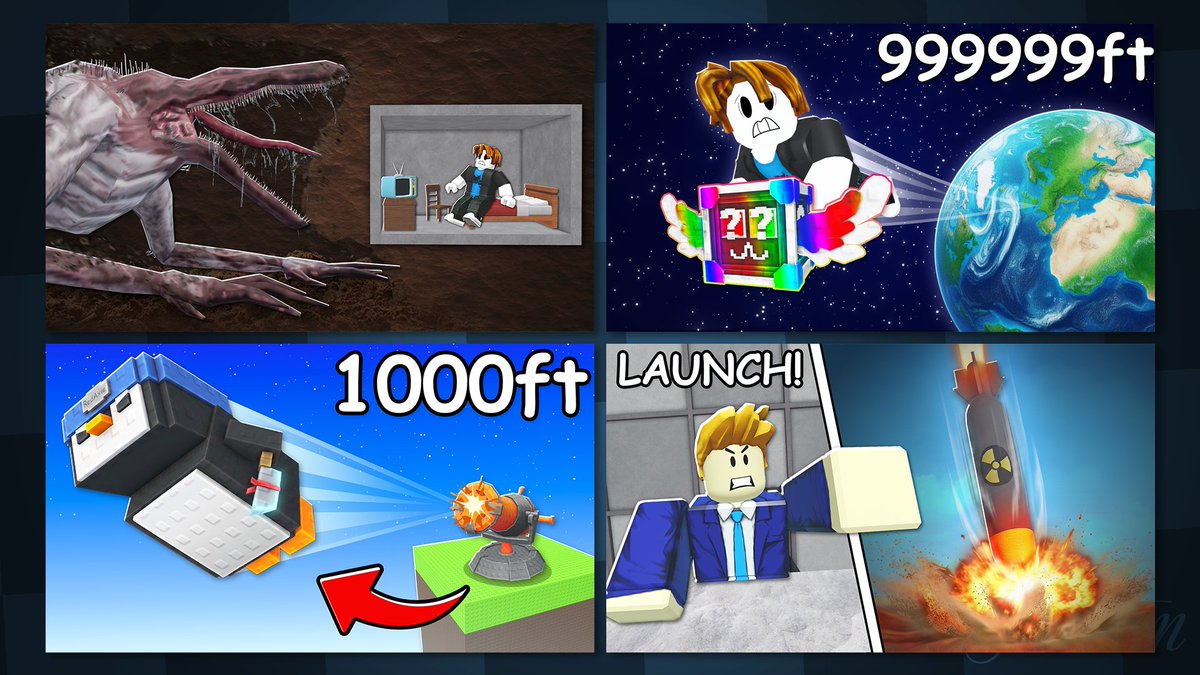shatormfx's tweet image. Recent High CTR/QPTR Thumbnails!🔥

Likes and RTs are appreciated ❤🔁

#Roblox #RobloxDev #RobloxGFX #robloxart