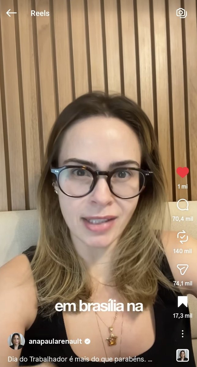 1 milhão de likes. Agora quem dizia que ela ia perder seguidores e engajamento por falar de pautas políticas pode CALAR A PORRA DA BOCA