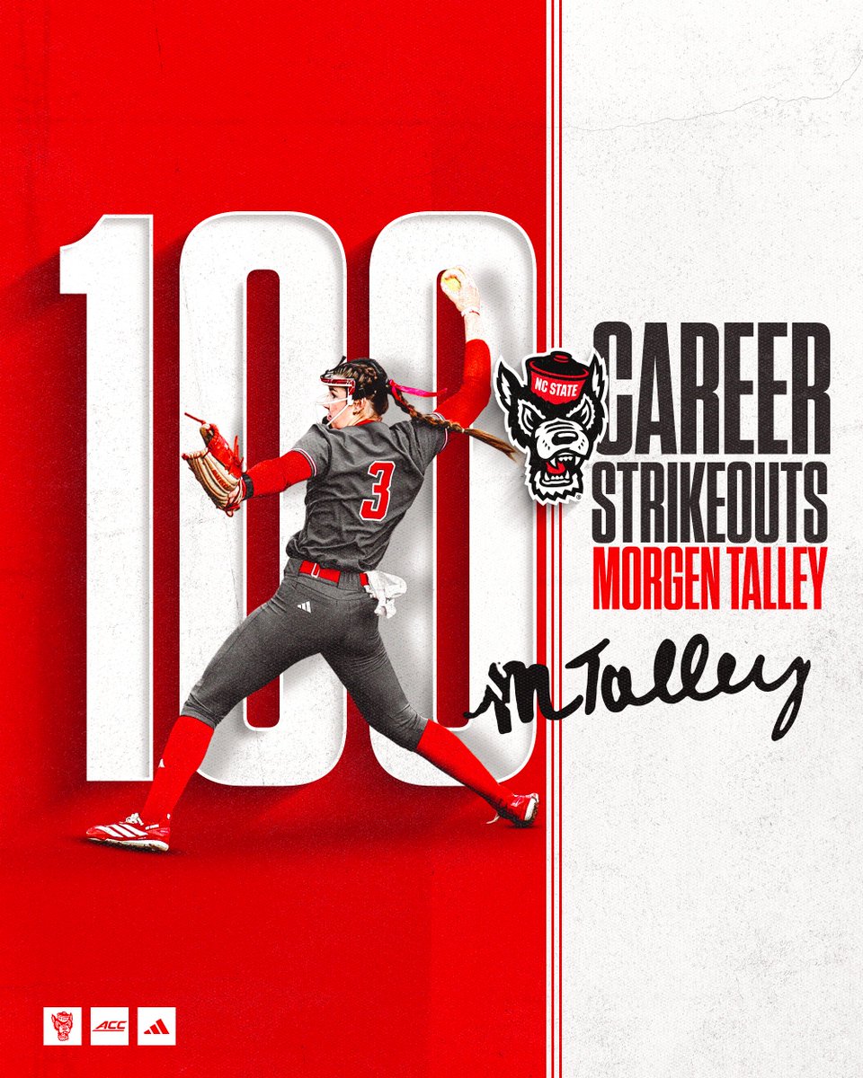 PackSoftball's tweet photo. Oh, we forgot to mention...

@MorgenTalley hits 100 K's on the year with this one! https://t.co/HJqBNUMATw
