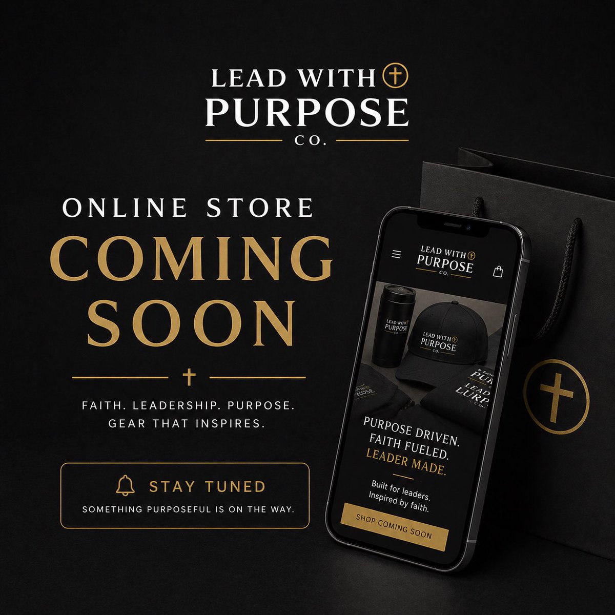 b_bednar1's tweet image. Online store coming soon.

Faith. Leadership. Purpose.
Gear that represents how you lead.

Follow us: instagram.com/leadwithpurpos…

#LeadWithPurpose