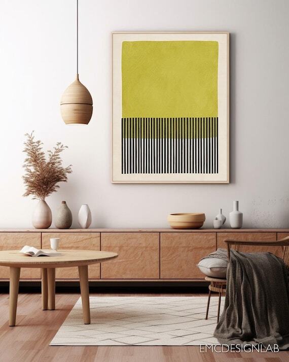 EmcDesignLab's tweet image. Bold Black Lines Chartreuse Green Minimalist Abstract Giclée Art Print by EmcDesignLab #ModernDesign #AbstractArt #MidCenturyModern #InteriorDesign #ColorfulArtworks #AbstractPrints #ModernDecor 
ift.tt/nm1YvZH