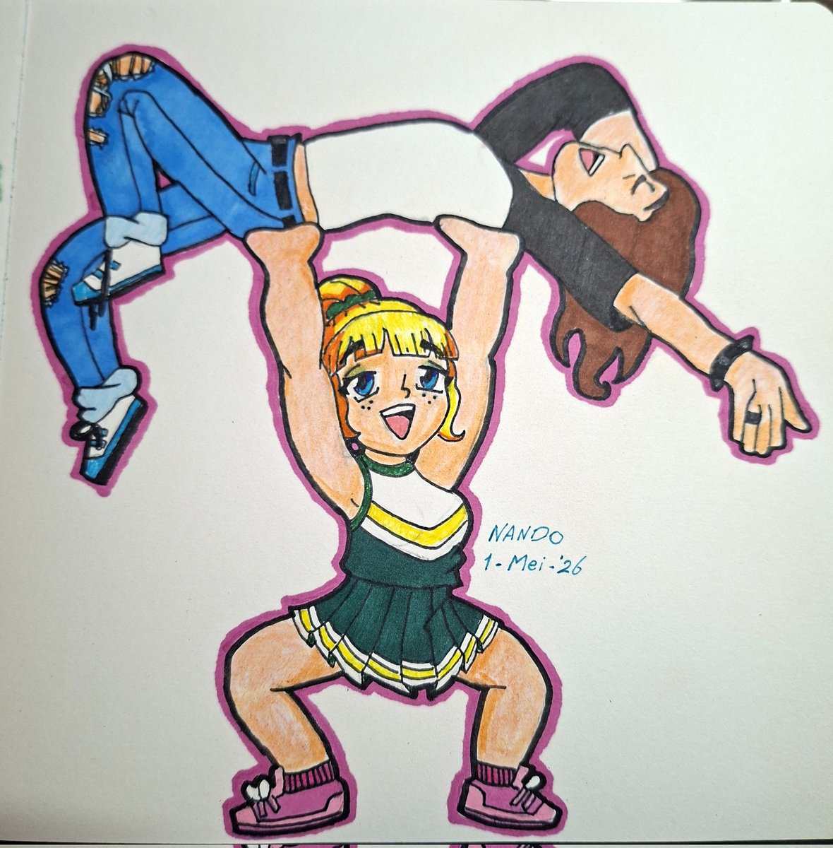 nandovdheide's tweet image. Fan-art: Chrissy lifting Eddie. #fanart #strangerthings #Hellcheer #Eddissy #strangerthings4 #eddiemunsonstrangerthings #eddiemunsonfanart #eddiemunson #chrissycunningham
