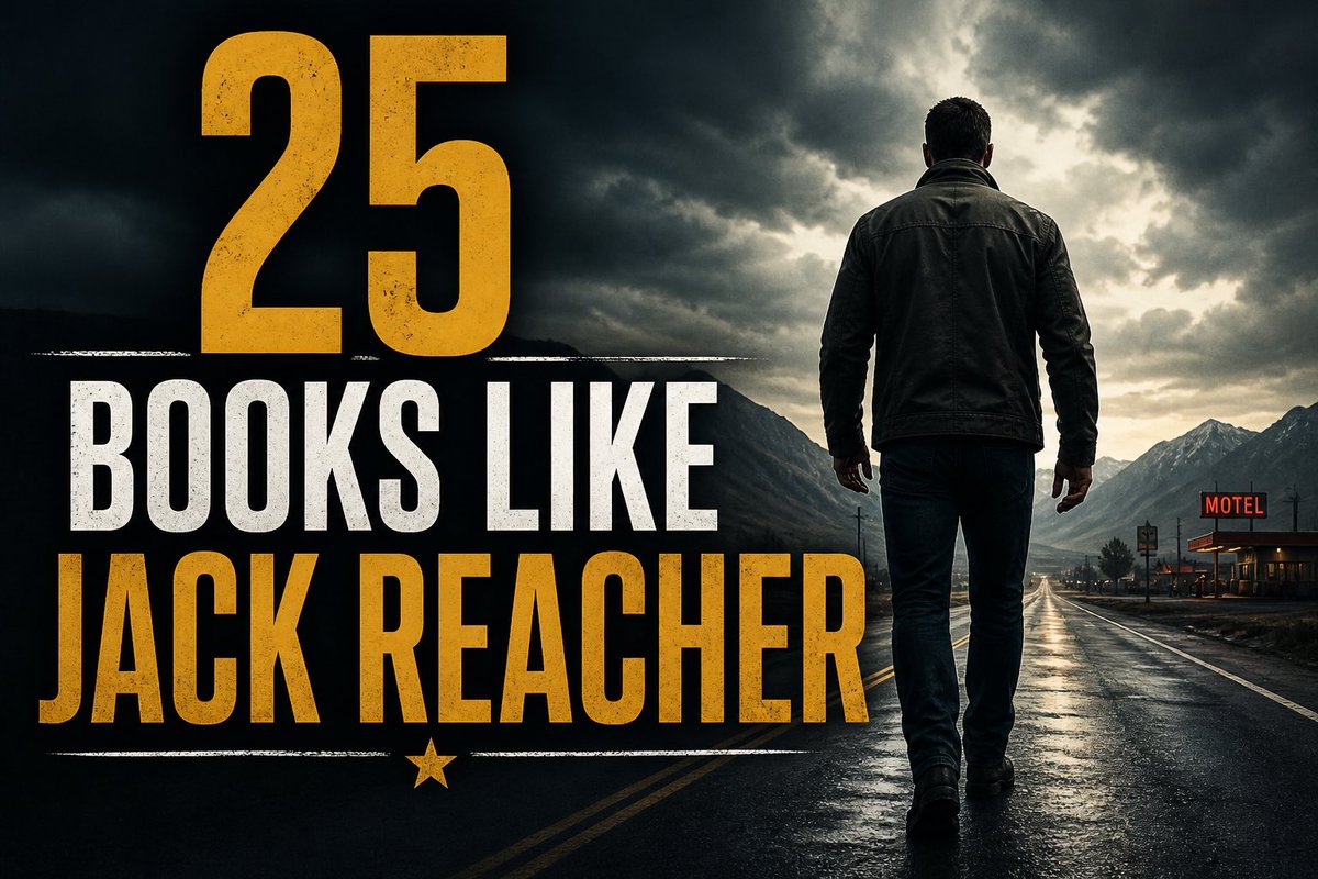 jackreacherbook's tweet image. We save you time and money!!!
Find 25 New Books that are like Jack Reacher HERE: bookslikejackreacher.com/25-books-like-…
#weekend #bankholiday #bookstoread #crimethriller #authors