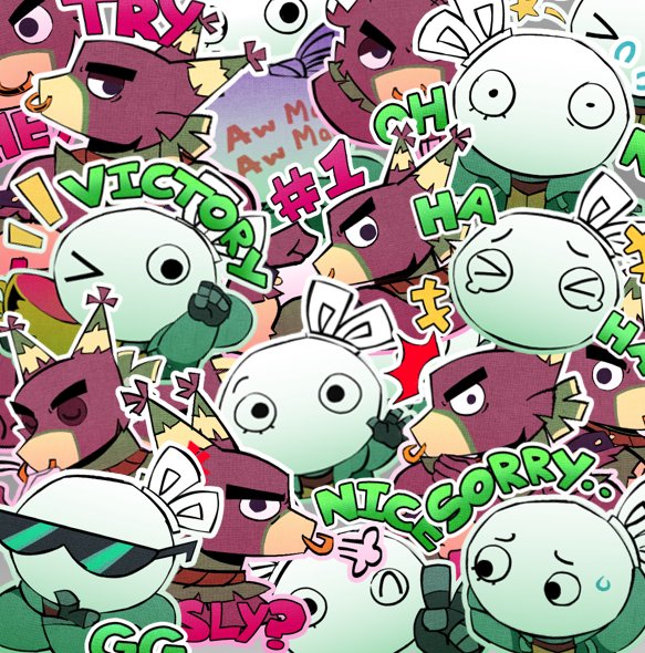 gigglemug05's tweet image. I did some stickers for the latest update!! Collect my stickers now I am slenderblox 
#meleeniacs #roblox #art #fanart