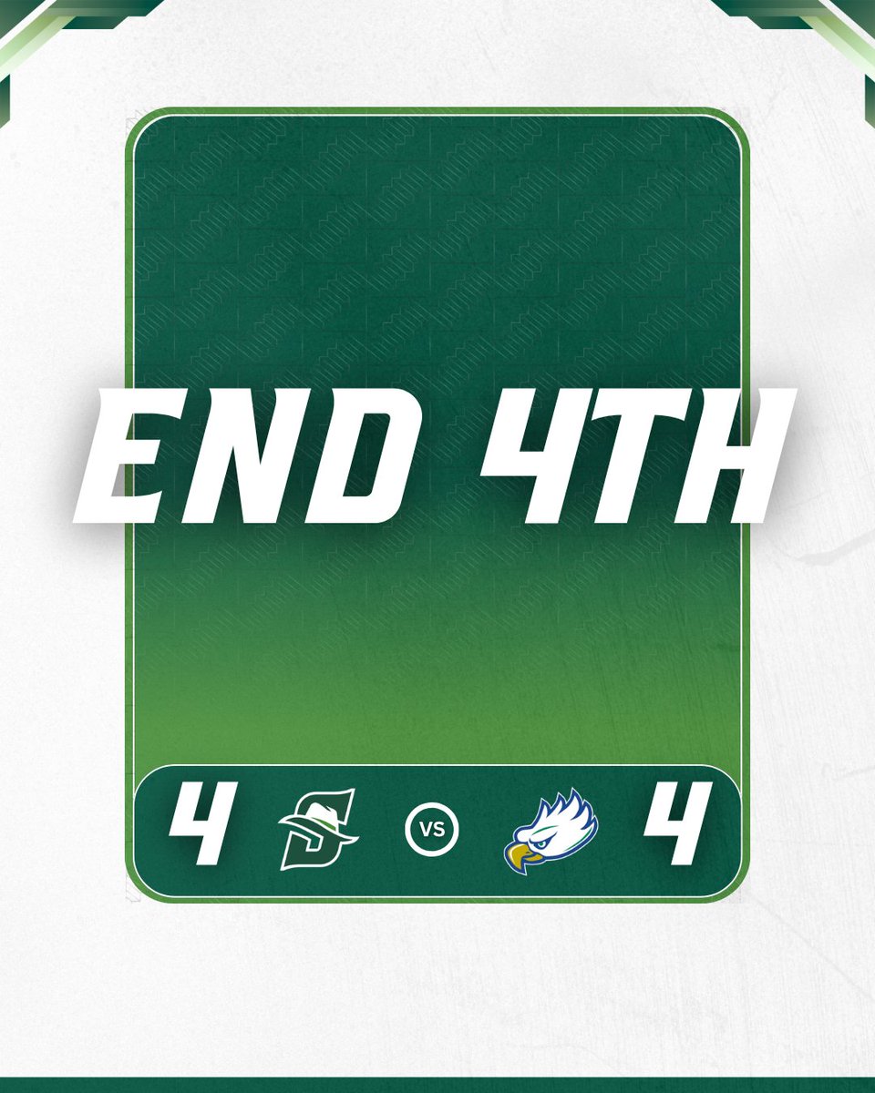 StetsonSoftball's tweet image. Stetson ties the game up with two runs in the bottom half of the fourth.

#GoHatters | @StetsonHatters