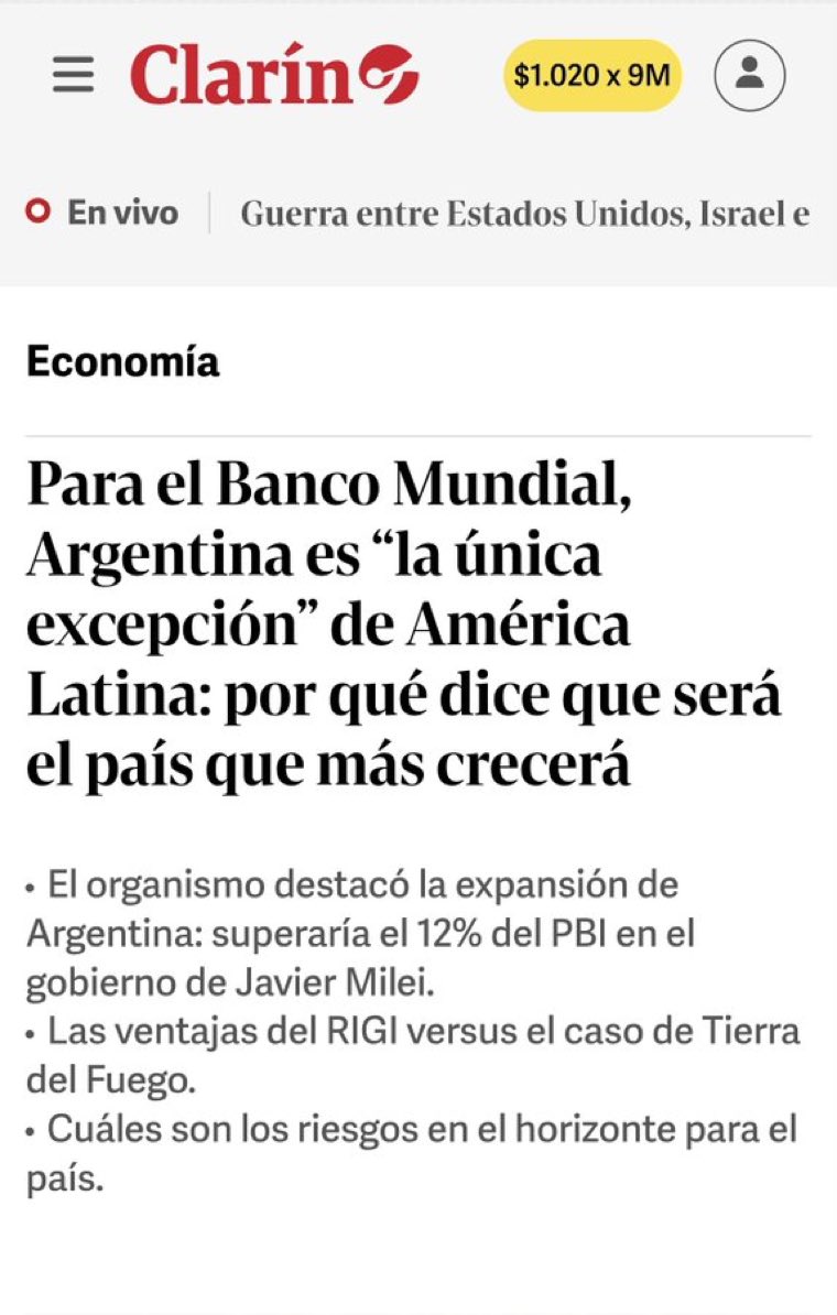 <a href="/supermanyyoam/">Romu.</a> Falso.. de hecho Argentina es mucho más rico y con menos deuda desde que está Milei