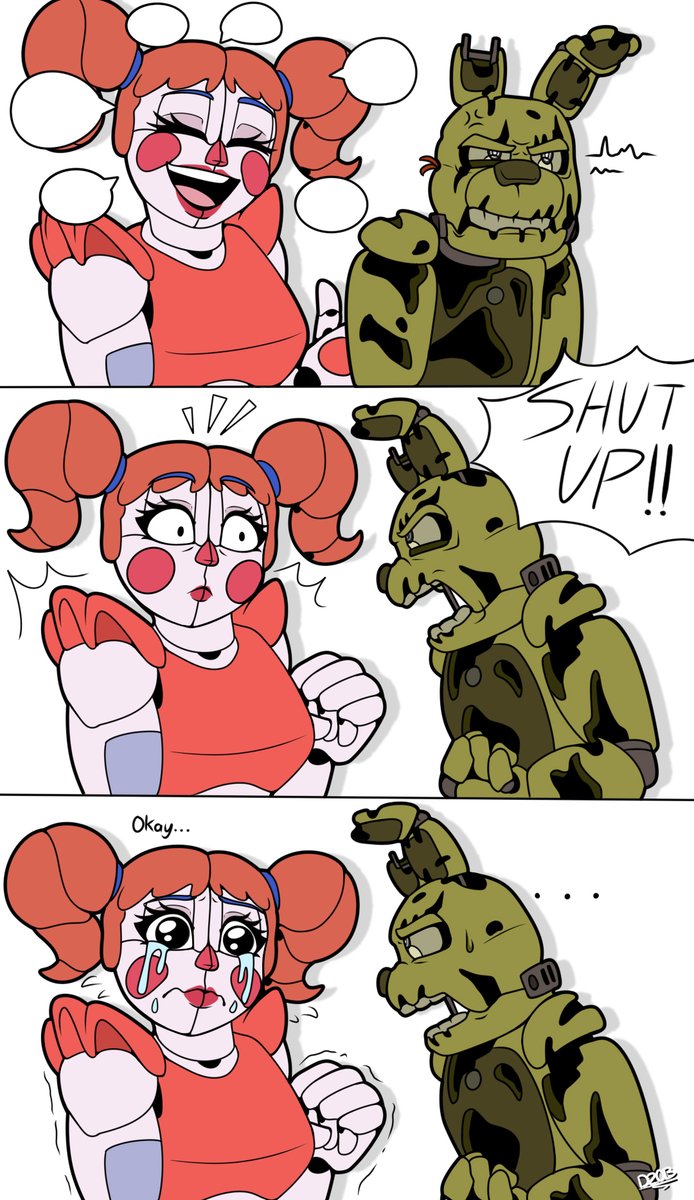 "He's had enough."

(I honestly loved the template)
#FNAF