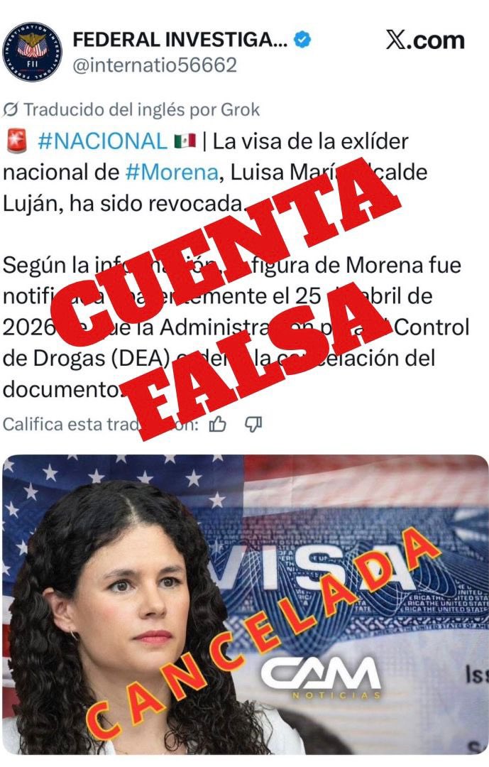 Morena tweet media