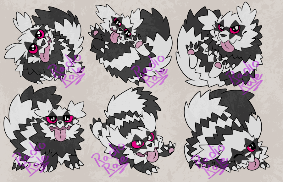 RadioReale's tweet photo. Galar Zigzagoon my beloved https://t.co/oAr0rn1Eib