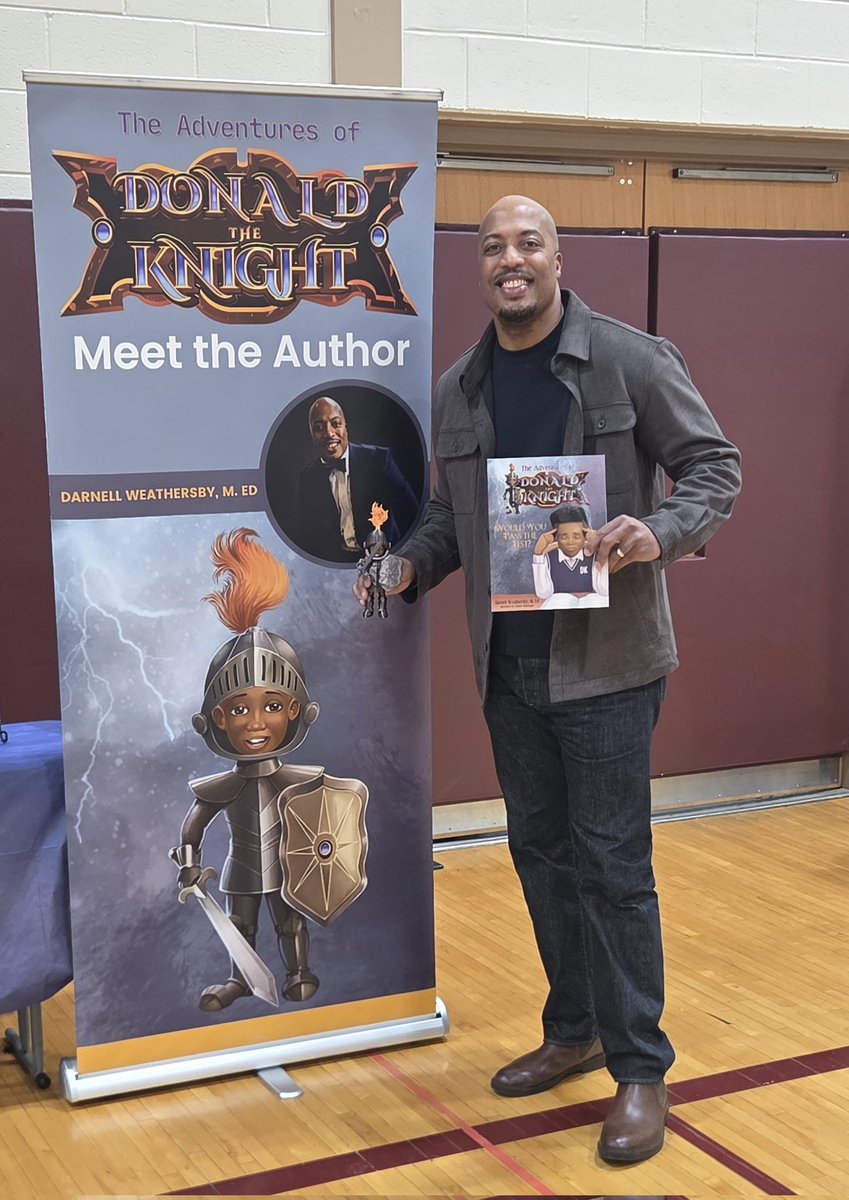 LeadOneLLC's tweet image. All set up at JFK for their Multicultural Fair. Doors open at 6pm. See you soon...
#DonaldtheKnight #children #reading #family #books #ForHisGlory #LeadOne