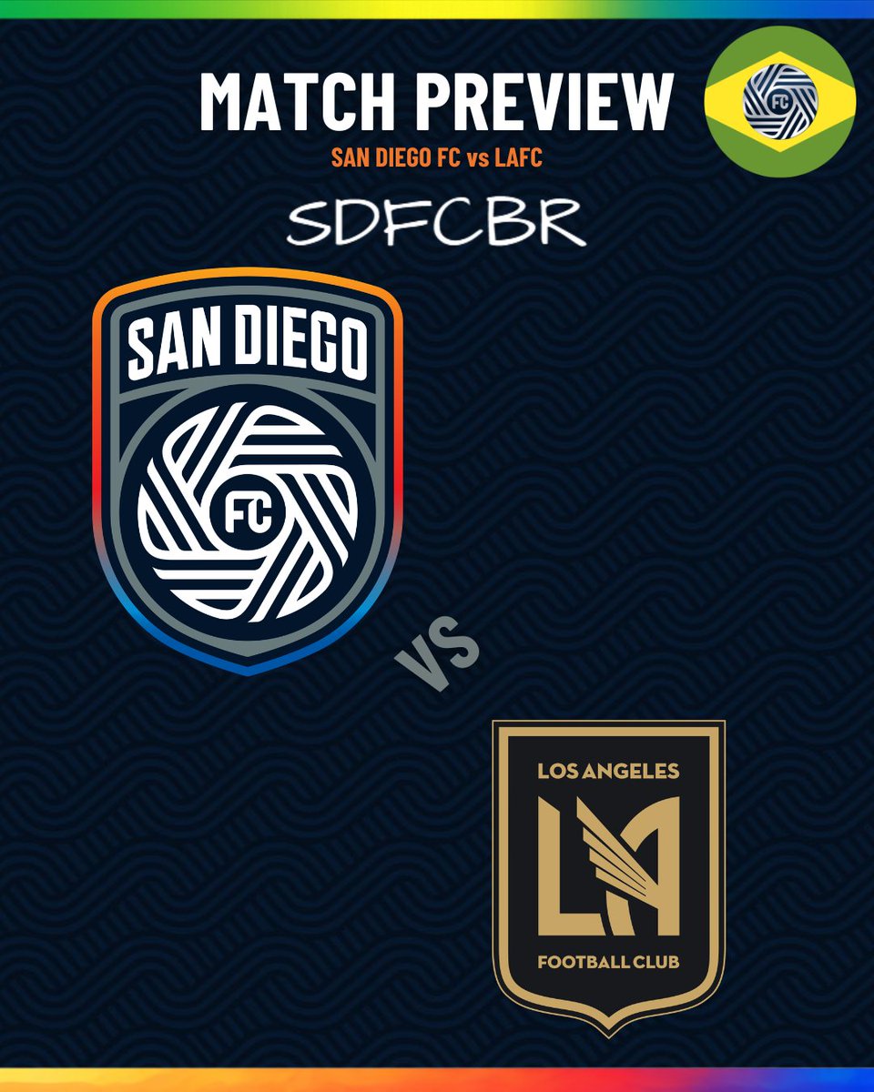 SDFCBrasil's tweet photo. Match Preview - San Diego FC vs LAFC

• Recent form
• Opponent review
• Predictions

#football #mls #mlsbrasil #sandiegofc #flowwithus https://t.co/QbefvPtJz8