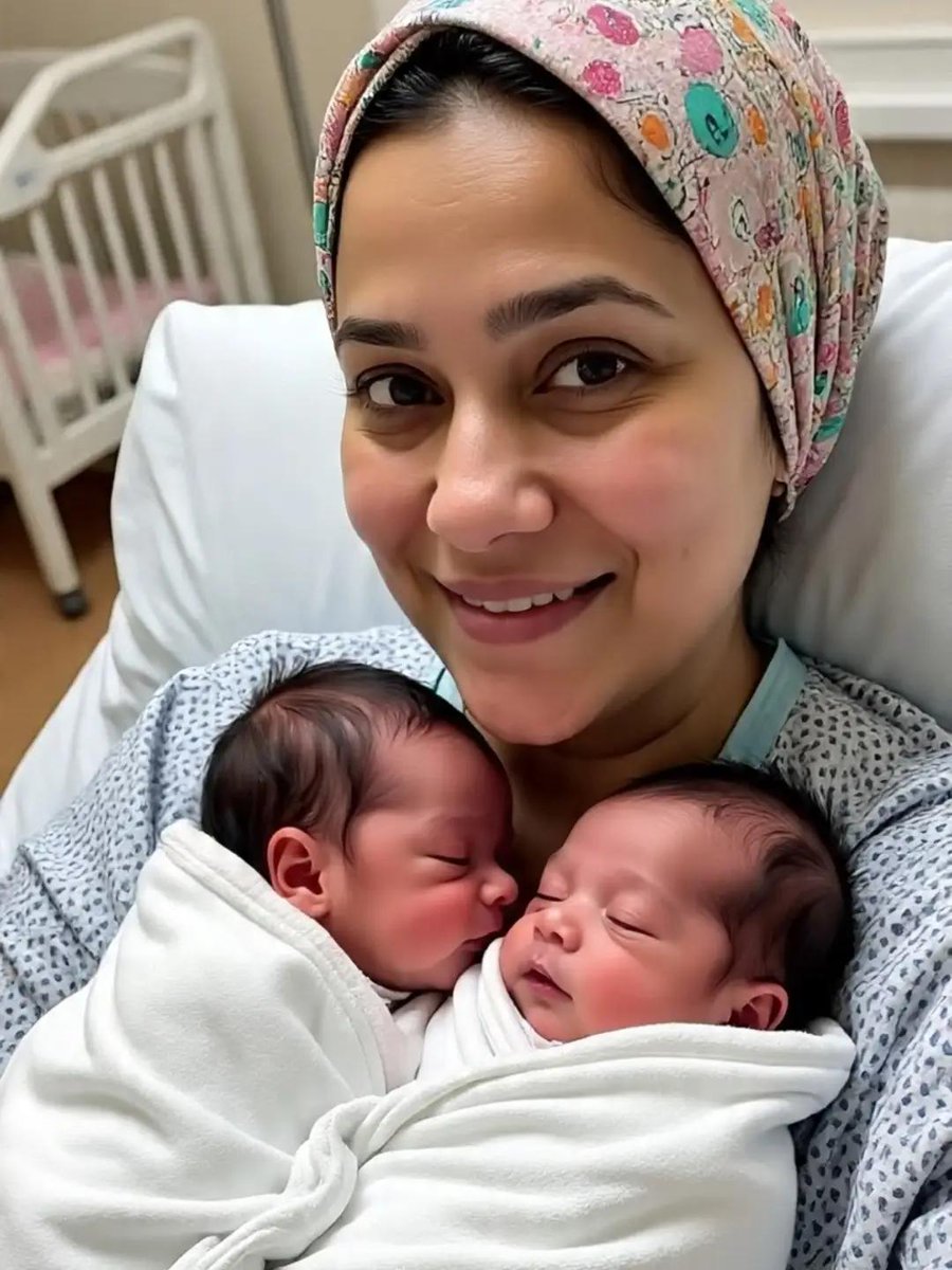 amna49854's tweet image. Today I am very happy to tell my followers that I have given birth to twin daughters.

#instagrampost #love #twinsdaughter