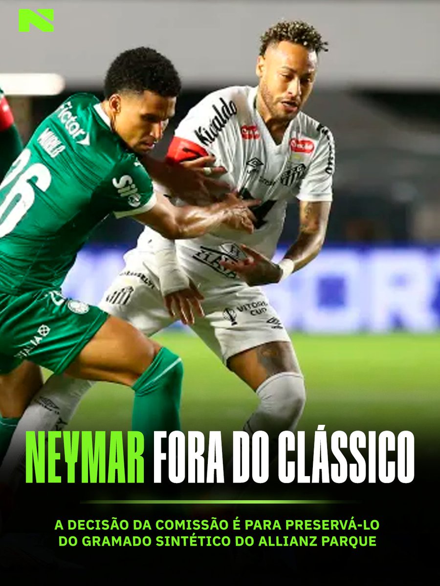 nsports's tweet image. DECISÃO CORRETA?😮

Neste sábado (2), Palmeiras e Santos se enfrentam pelo Brasileirão. Neymar jogará e a decisão foi tomada pelo gramado sintético.

O objetivo do clube é preservar o físico e evitar lesões. Foi a melhor escolha?

#Neymar #Santos #Palmeiras #Brasileirão #NSports